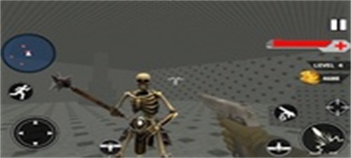 Skeleton Survival War 2019 Captura de tela 2