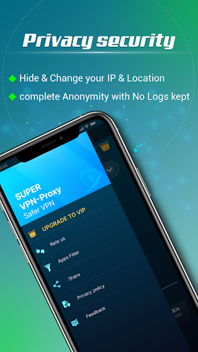 Super VPN Proxy - Safer VPN Screenshot 3