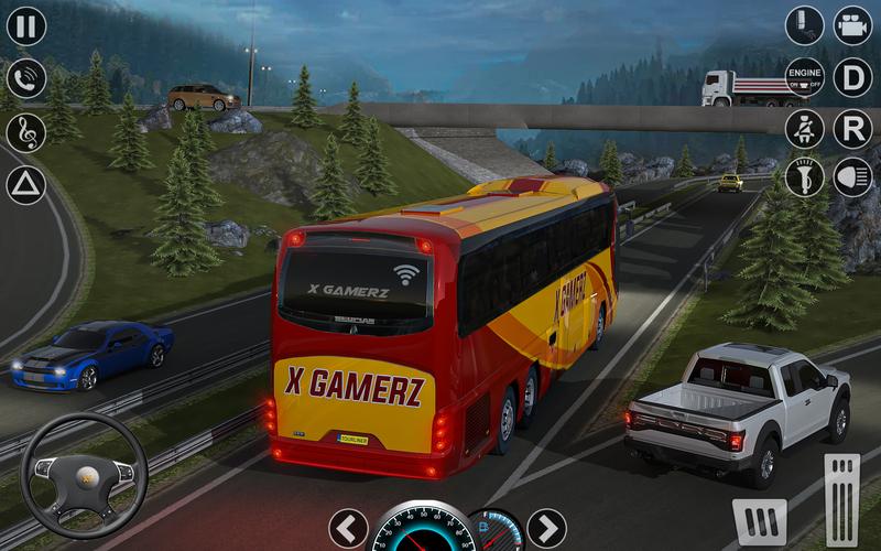 Modern Bus Transport Game 3D スクリーンショット 1