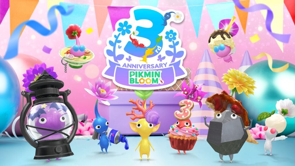 ฉลองครบรอบปีที่สามของ Pikmin Bloom ด้วยคอลเล็กชั่นคัพเค้กและการเดินเล่น!