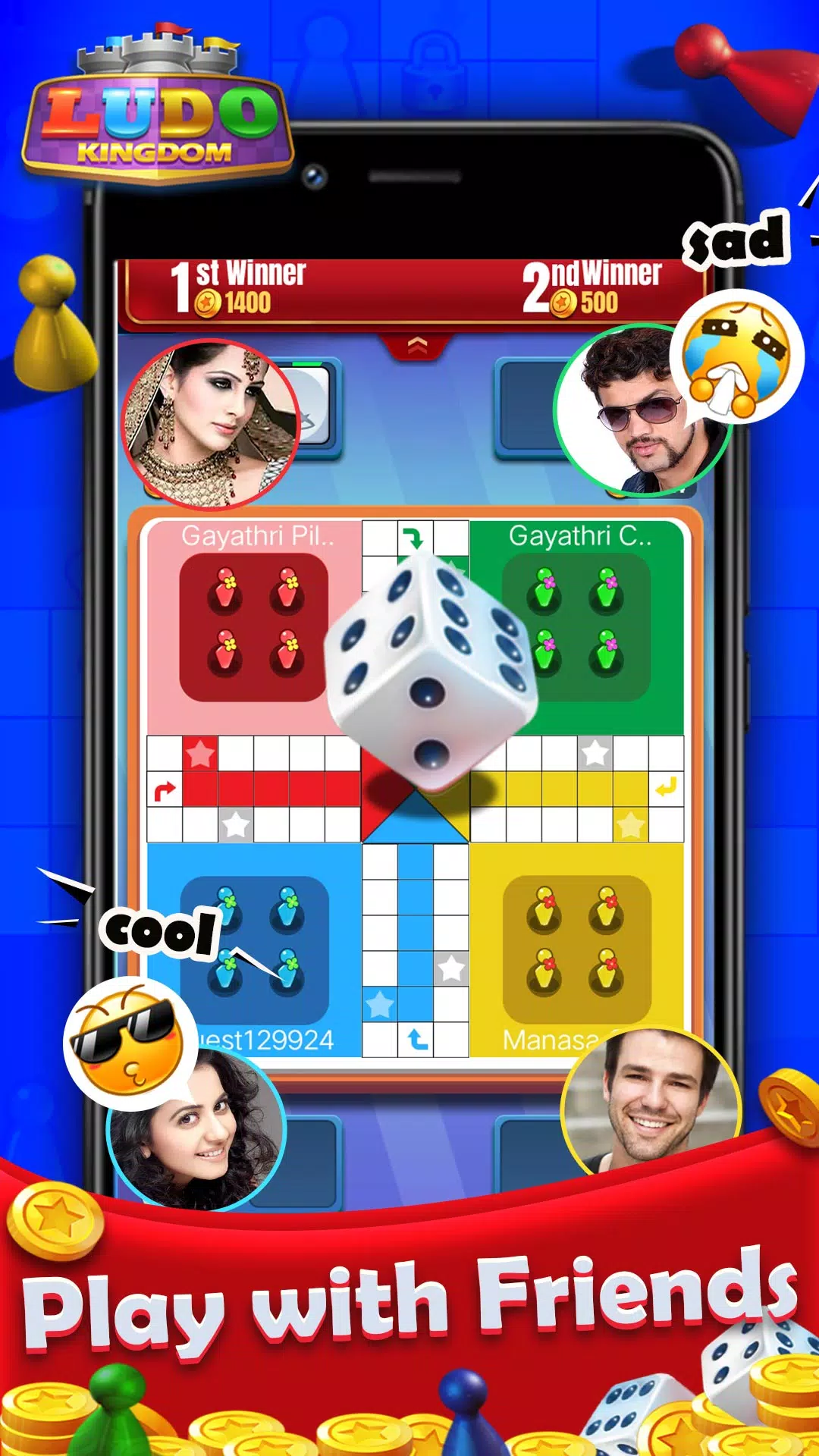 Ludo Kingdom Captura de tela 0