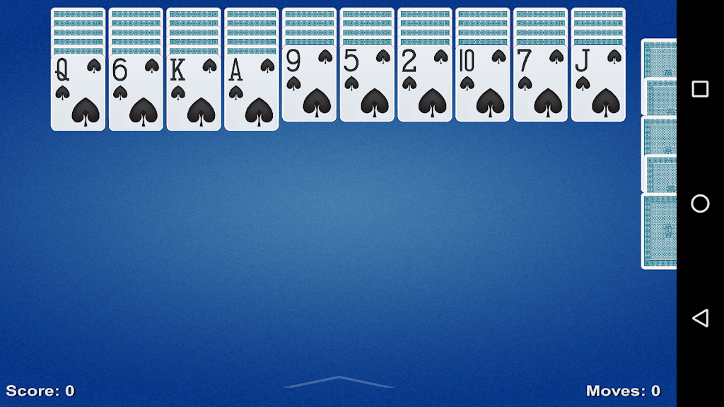 Spider Solitaire Game应用截图第0张