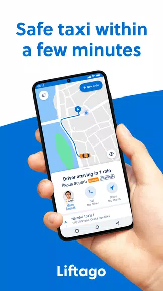 Liftago: Travel safely স্ক্রিনশট 0