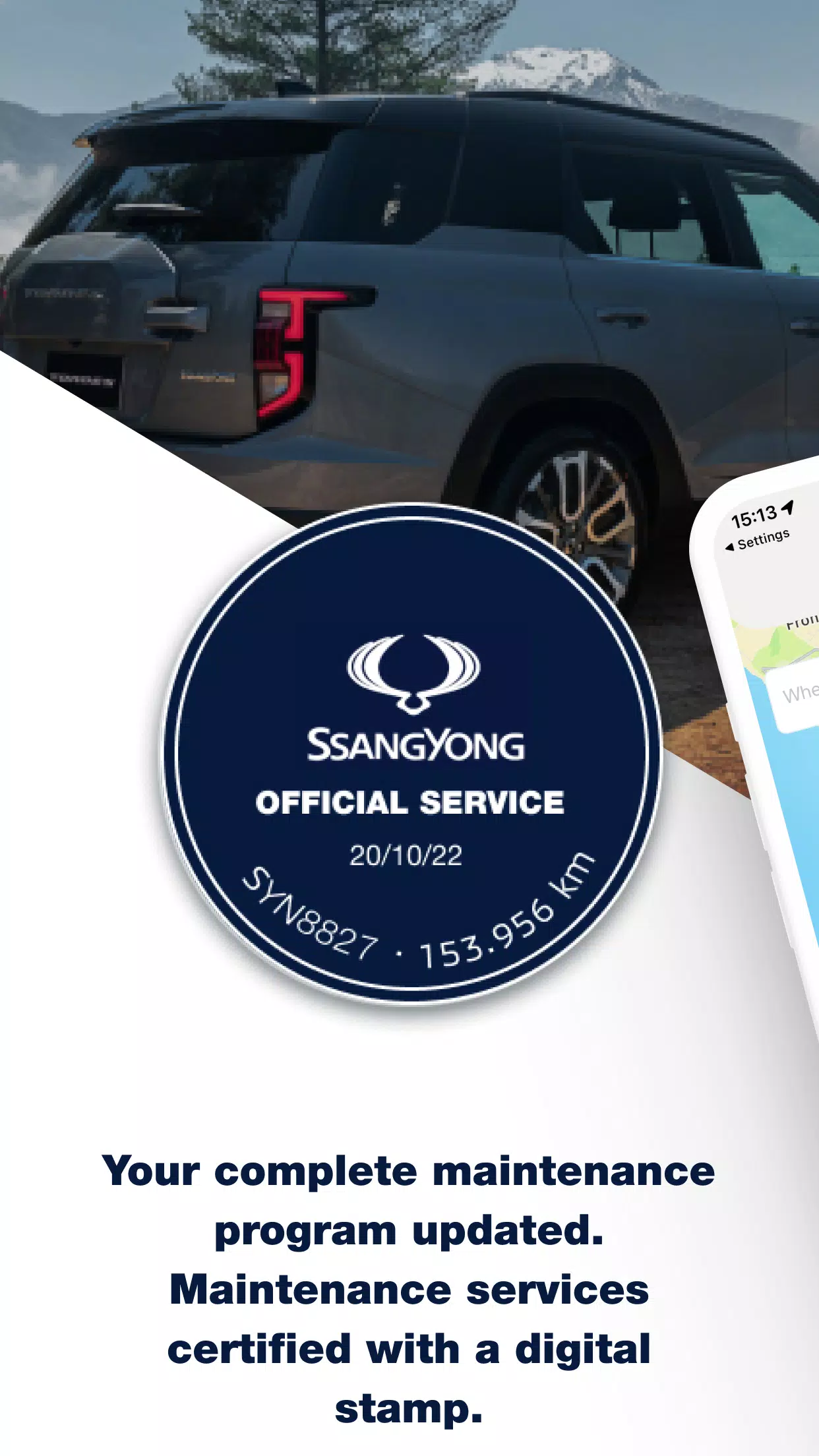 SsangYong App स्क्रीनशॉट 2