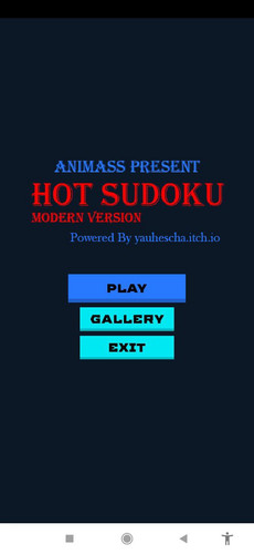 AnimAss - Sudoku Modern Ekran Görüntüsü 0