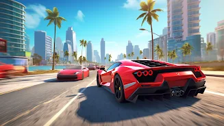 Fast Car Driving - Street City ภาพหน้าจอ 0