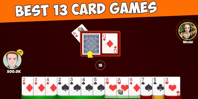 Rummy Offline 13 Card Game Captura de tela 2