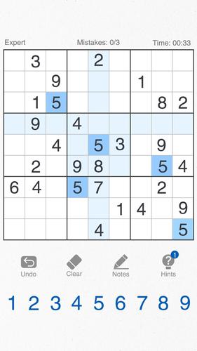 Sudoku-Classic Brain Puzzle应用截图第0张