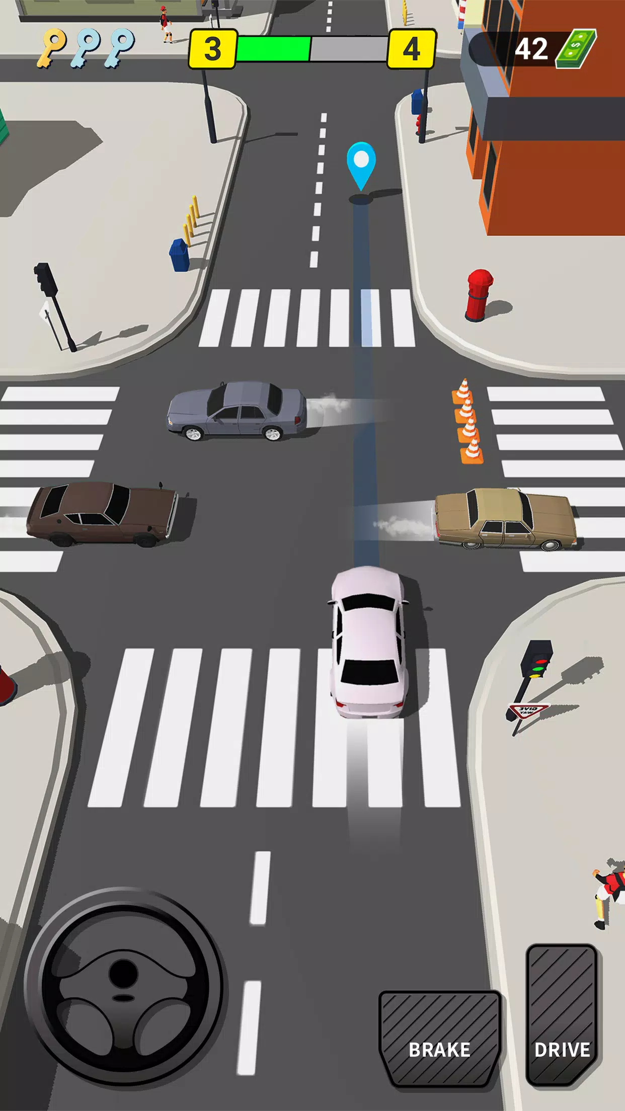Pick Me Up 3D: Juego de taxis Captura de pantalla 0