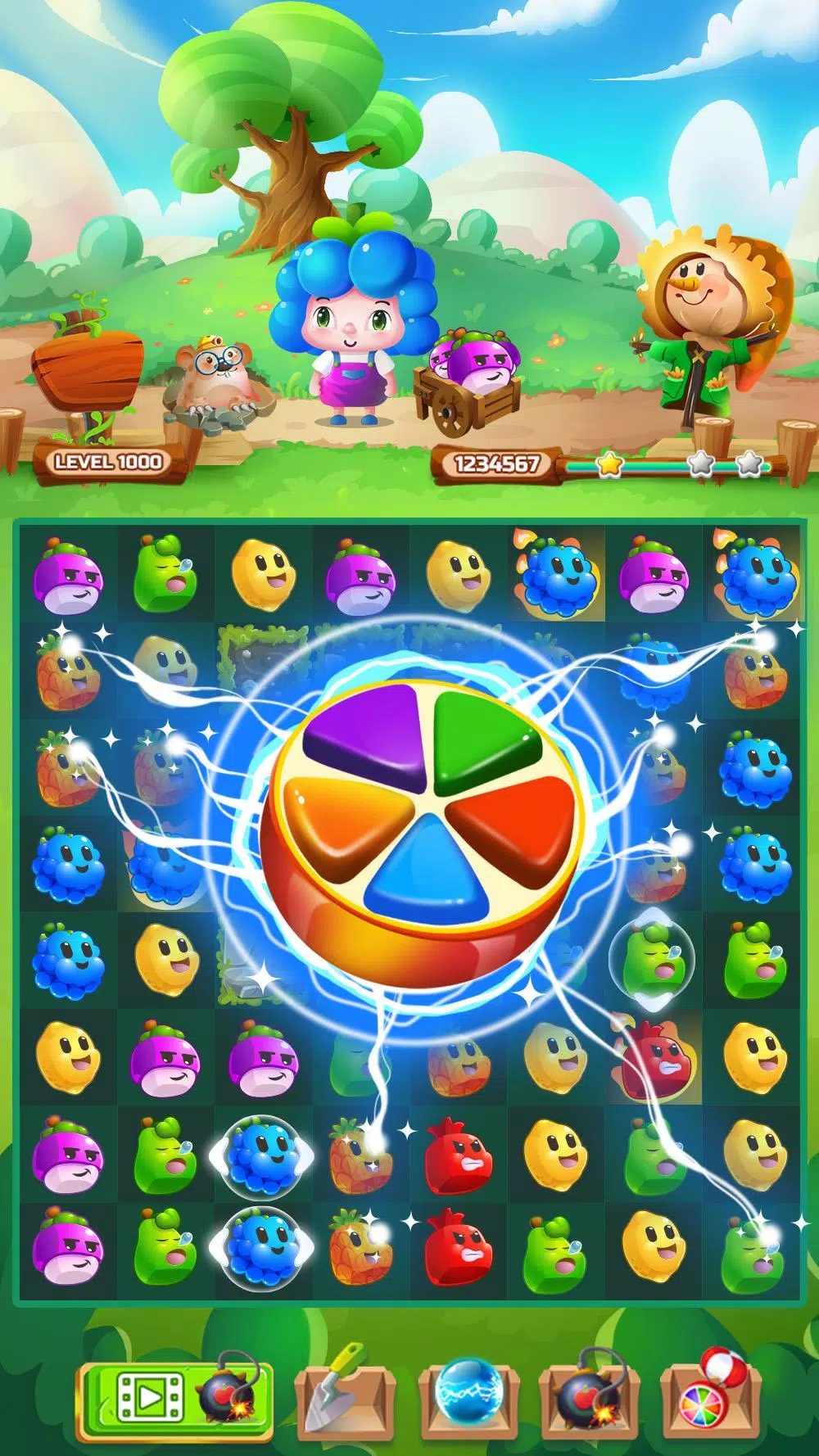 Fruit Puzzle Wonderland ဖန်သားပြင်ဓာတ်ပုံ 3