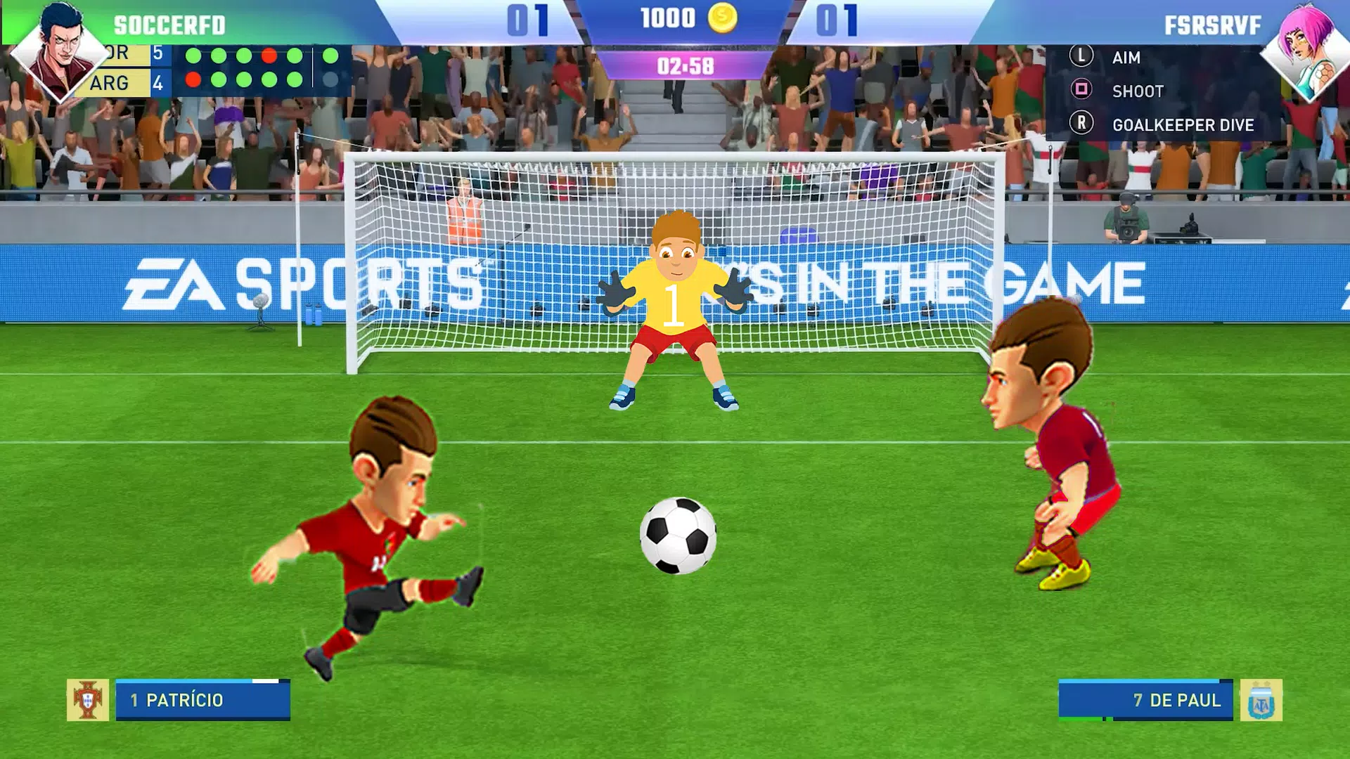 Mini Football Games Offline Screenshot 0