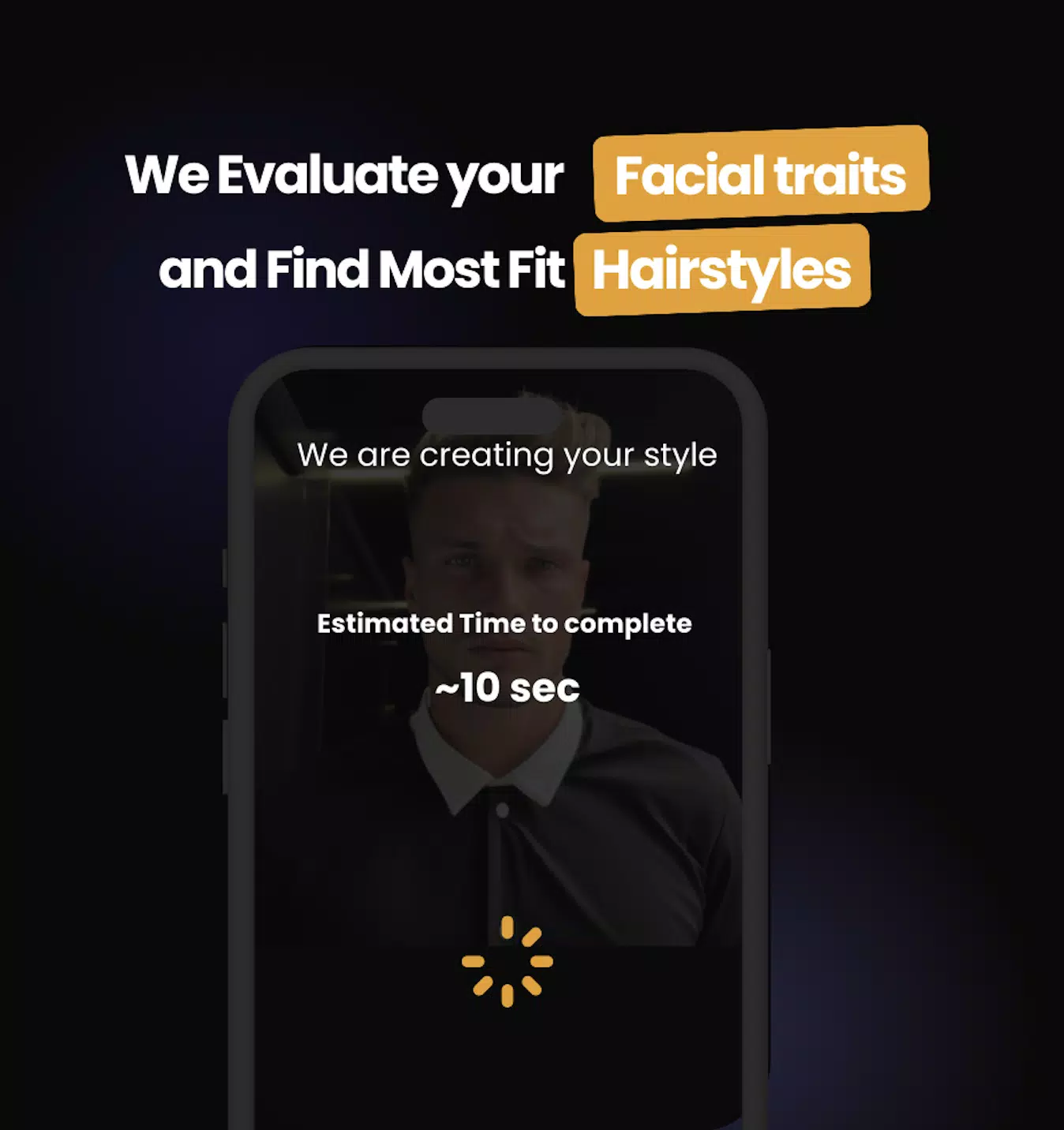 Men’s Hair Cuts & Hairstyles 스크린샷 1