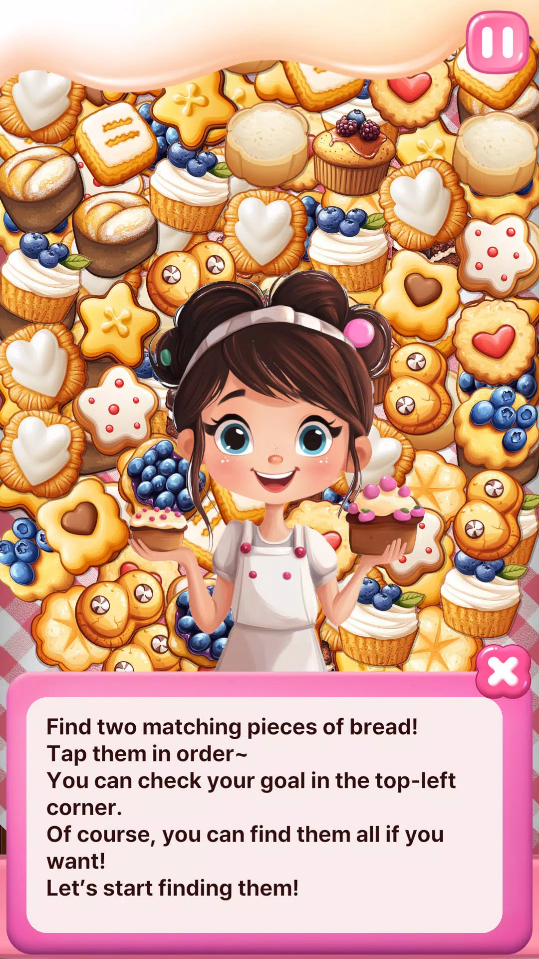 Match Puzzle 1+1 Bakery Capture d'écran 1