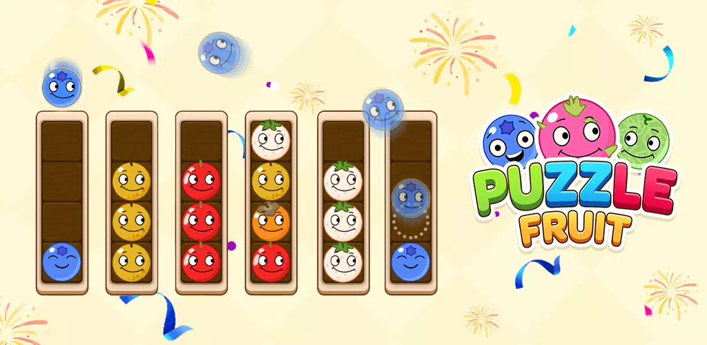 Fruit Puzzle: Color Puz Game Tangkapan skrin 0