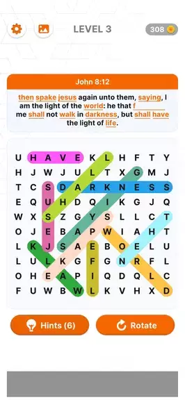 Bible Verse Search-Word Search ဖန်သားပြင်ဓာတ်ပုံ 3