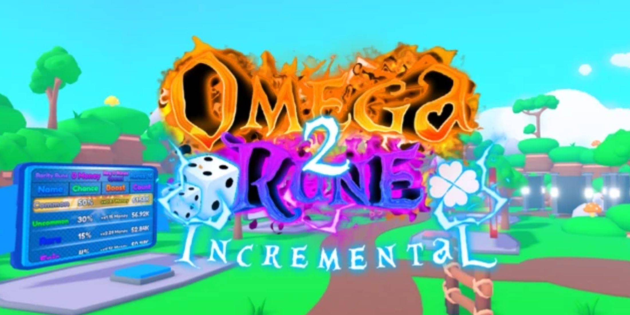 Roblox: Инкрементные коды Omega Rune 2 (январь 2025 г.)