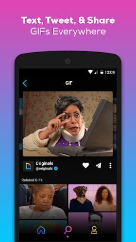 GIPHY: GIF & Sticker Keyboard Schermafbeelding 3