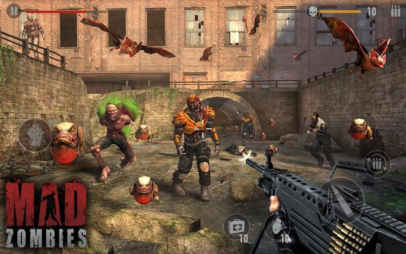 Mad Zombies: Offline Games Schermafbeelding 3