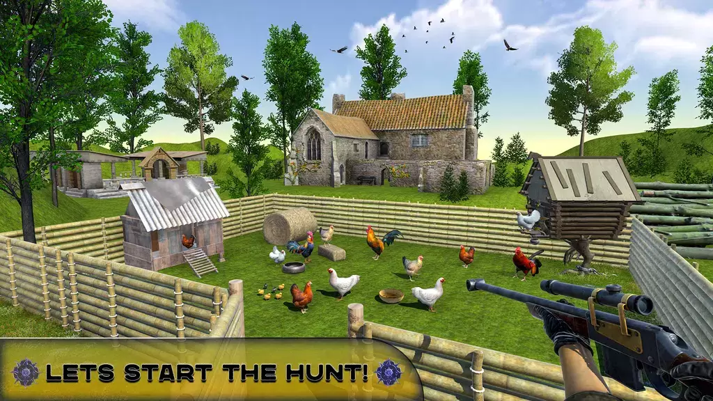 Chicken Hunting Challenge Game應用截圖第0張