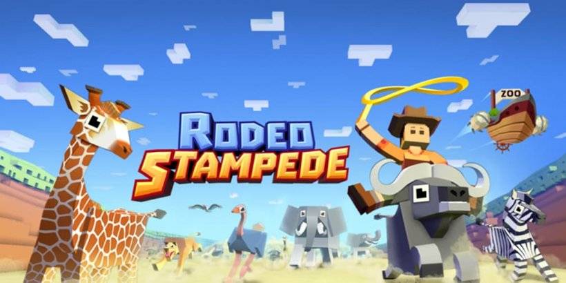 Rodeo Stampede+ é uma das mais recentes adições ao Apple Arcade em um passeio de emoção literal