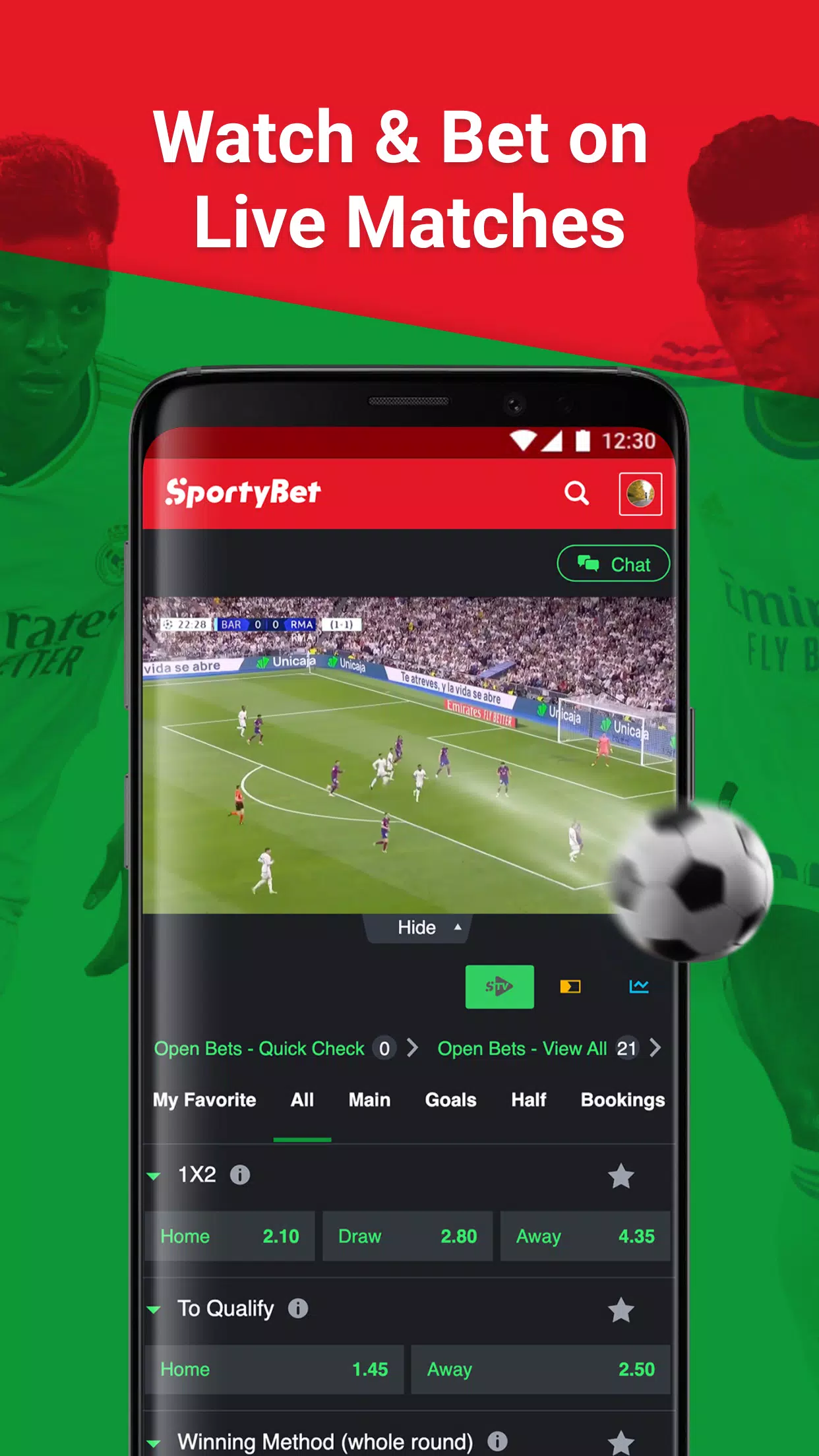 SportyBet ဖန်သားပြင်ဓာတ်ပုံ 2