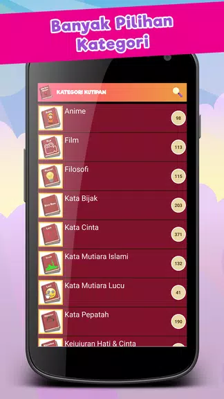 1100 Kata Mutiara Screenshot 1