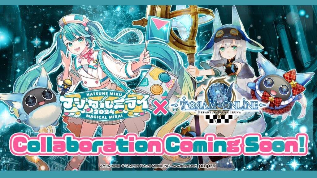 Онлайн -RPG от Asobimo "Toram Online" X Virtual Singer "Hatsune Miku Magical Mirai 2024" Сотрудники объявили