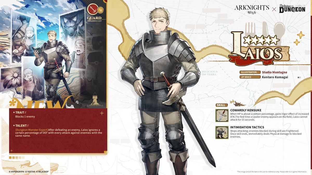 Laios’ und Marcelles Taktiken in Arknights