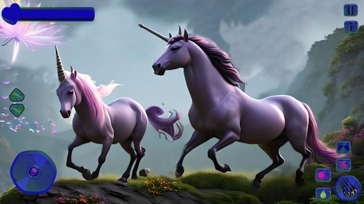 Magic Flying Unicorn Pony Game 스크린샷 2