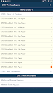 CTET Exam Previous Papers Captura de pantalla 1