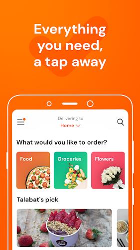 talabat: Food, grocery & more Скриншот 1