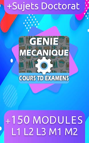 Genie Mecanique应用截图第0张