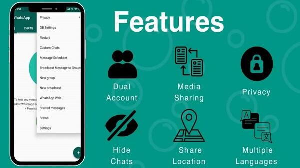 GBWHATSAPP PRO V17 77 APK для Android