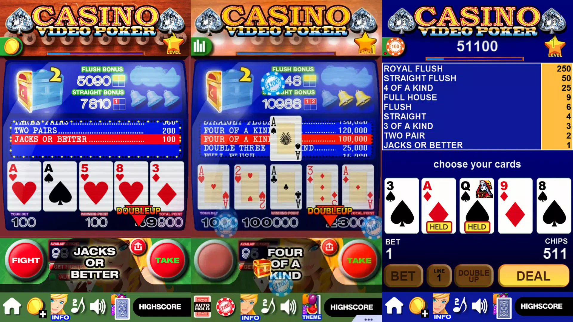 Casino Video Poker Zrzut ekranu 2