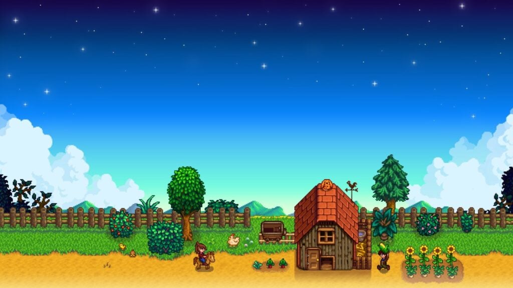 stardew ချိုင့်ကိုဖန်သားပြင်