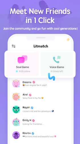 Litmatch—Make new friends应用截图第0张