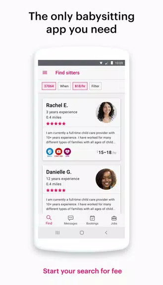 Sittercity: Find Child Care Schermafbeelding 0