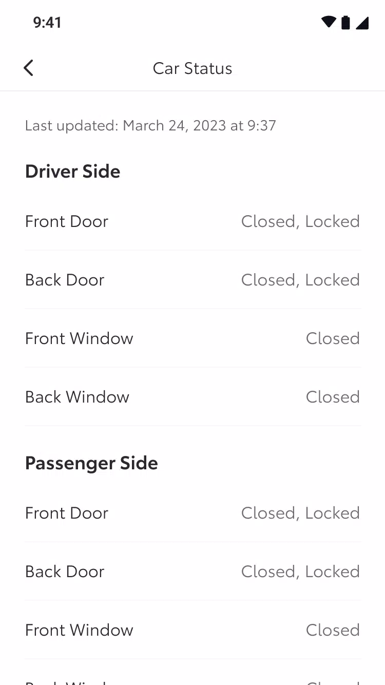 MyToyota應用截圖第2張