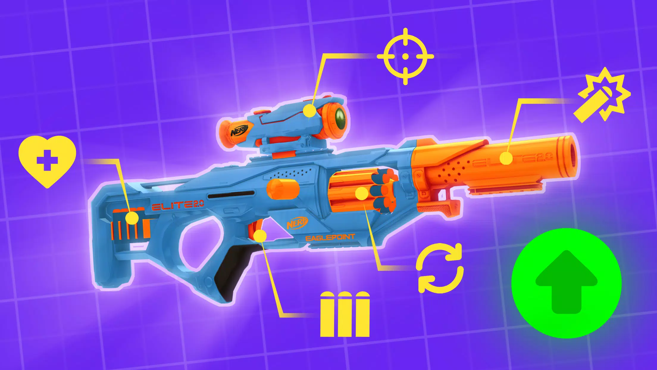 NERF: Superblast Online FPS ဖန်သားပြင်ဓာတ်ပုံ 3