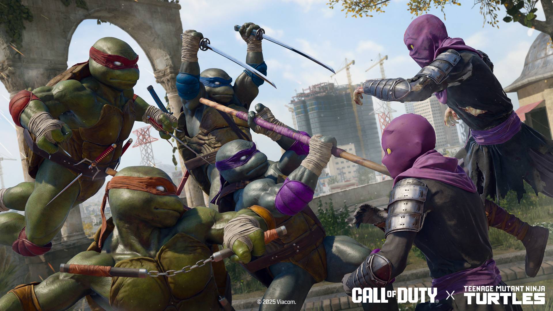 Operadores TMNT ingressam no Black Ops: Skins Now Live