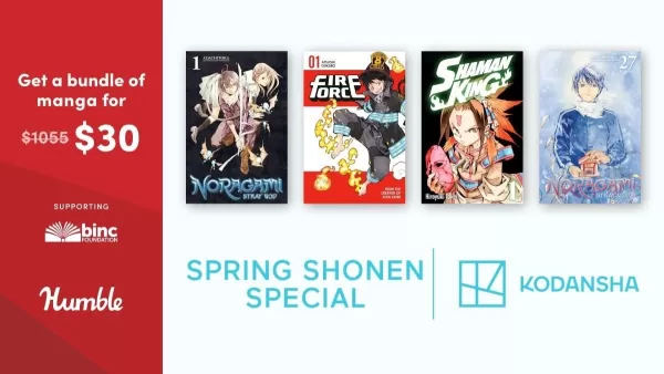 Humble Bundle открывает Spring Shonen Manga Deal: 96 томов за 30 долларов
