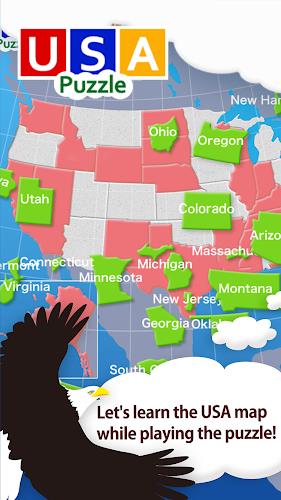 USA Map Puzzle應用截圖第0張