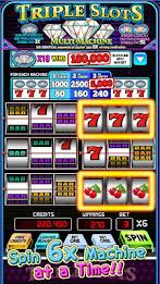 Triple Slots -Multi 6x Machine ဖန်သားပြင်ဓာတ်ပုံ 0