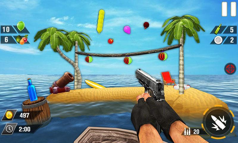 Bottle Gun Shooter Game Screenshot 3