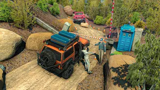 Offroad 4x4 Pickup Truck Games ภาพหน้าจอ 1