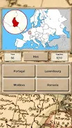 Europe Geography - Quiz Game Zrzut ekranu 1