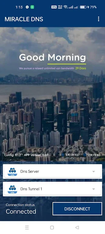 Miracle Tunnel Vpn スクリーンショット 0