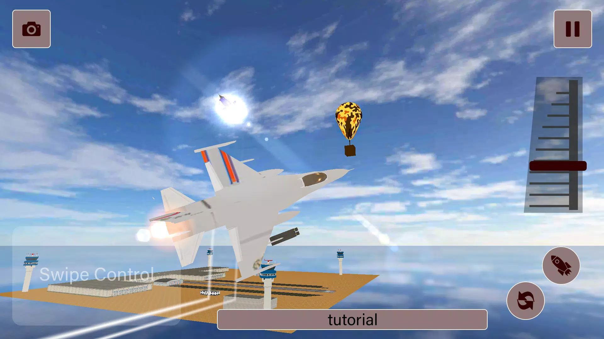 Modern Air Fighter Jet 3D Captura de pantalla 0