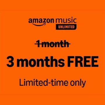 Amazon Music Unlimited: มีการทดลองใช้ฟรี 3 เดือนฟรี