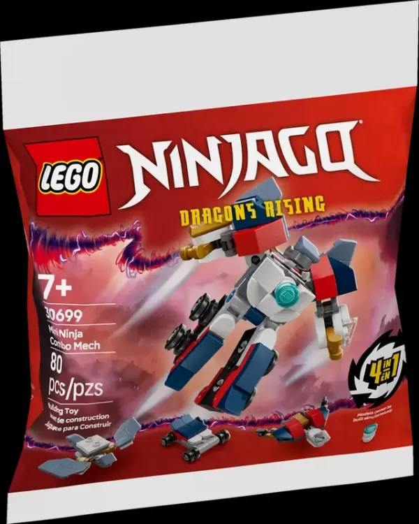 Mech combinato Lego Mini Ninja
